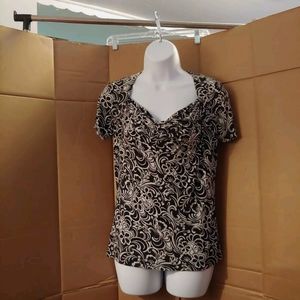 Women's Ann Taylor Loft Floral Shirt, XS